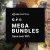 【MEGA BUNDLES】豪華で破格のバンドルがAssetStoreに来た！！Gaiaなど人気地形ツール＆ フォトリアル素材Snaps / Synty Studios製ローポリ素材。豪華バンドルセットが最大90%OFF