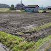 田植え前の最後の耕起です