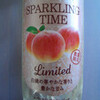 白桃でつくったスパークリング　SPARKLING　TIME／Tropicana