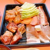 飯山満　肉のサトウ商店でＡ定食で御飯とスープを爆食しました