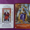 天使が見守る皇帝のカード【Angel Wisdom Tarotとライダーウェイト版を比べてみた】