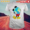 Mickey mouse hug earth shirt