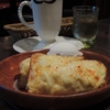 びっくりドンキーで、ポテサラトーストセット モーニング