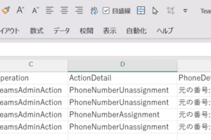 Teams Phoneでの「誰が・いつ・どの番号を付け外ししたか」を監査ログから追跡する