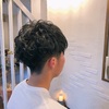 はじめてのパーマ💇‍♂️