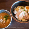 【グルメ・麺屋くまがい 】ピリ辛のポタージュの様なツケだれと強烈な極太麺が美味しい。仙台市 東仙台駅 2回目