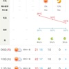 1/08 日曜　晴天明けやや冷えて感じる朝　晴天