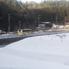 雪の京都美山・ツアーバスでかやぶきの里へ