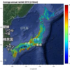 pythonで地域メッシュごとのポリゴンデータからGeoTIFFを作成する：国土数値情報平年メッシュデータを例に