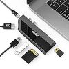 USB C ハブ atolla 6-in-2 USB Type C MacBook Pro/Air ハブ 100W 出力電力伝送 Thunderbolt 3 の USB-C 急速充電ポート+ HD 4K@30 Hz HDMI ポート+ USB 3.0 高速ポート+ SD/Micro SDカードリーダー対応MacBook Pro 2020/2019/2018/2017/2016、MacBook Air 2020/2019/2018