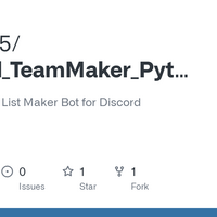 Python Discord用チーム分けbotをpythonで作ったよ Discord Py うどん県出身グーナーの呟き