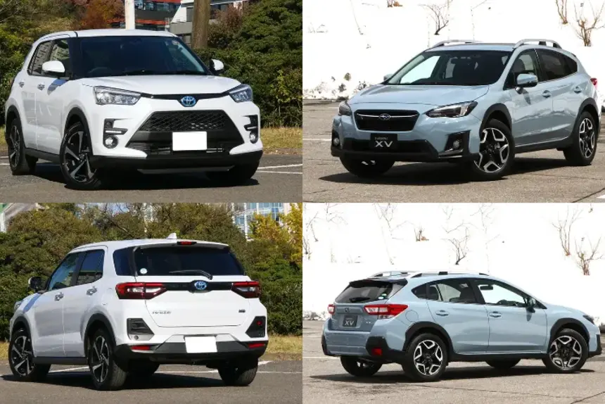 ライズ（A200系）vs 中古 XV（GT系）徹底比較！中古車ならば、2クラス上のXVが手に入る！
