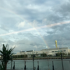 豪雨のあとあらわれた「虹」は吉兆？　〜 インターコンチネンタル横浜 Pier 8 （その１）