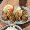 【日本橋蛎殻町】とんかつ ぼんとん：この季節の味・・・カキフライをいただく