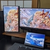 デスク環境構築/スチールパンチングボード