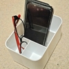 机の上の整理ボックスを1個導入--スマホ，メガネ，その他ちょっと隠したいものが隠せる