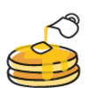 pancake&movie date♡