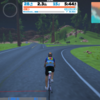 zwift その253 Titan Grove Reverse 2回