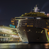 Voyager of the Seas-神戸大橋夜景-