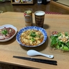 麻婆豆腐で飲みました