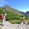 【北岳・間ノ岳③】心にしみる空（北岳山荘→広河原）