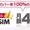 低価格SIM最安値！　100kbpsで490円の「ServersMan SIM 3G 100」