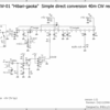 7MHz ダイレクトコンバージョン受信機ゆにっと。