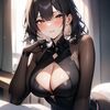 cleavage cutout (胸元開きの生成) by Animagine XL V3.1