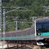 マト19編成 出場回送を立場川橋梁で