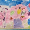 作品紹介(おかしなパンの木、消しゴムはんこ)【R6/3月～4月】