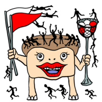 かわいい運動会 のイラスト