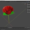 Blenderで配列モディファイアを利用して花を作る