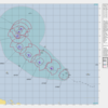 ダブル台風28号＋29号のアメリカ海軍＆windyの進路予想発表データ2018