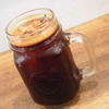 築地の「ターレットコーヒー」でアメリカーノ(アイス)。