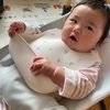 4歳と0歳　4月11日　いないないばぁと庭のお花