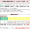 高額医療費制度