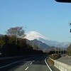 車窓からの富士山