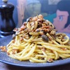 きのこの極上カルボナーラ！旨味の押し出しが止まらない！