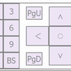 FakePADスキン3つ目、数字と方向キー