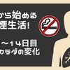 これから始める禁煙生活！8日目～14日目経過とカラダの変化