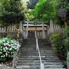 神社の写真とオーブ？