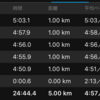 ParkRun210919+15キロ