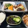 満喫したANAビジネスクラスの機内食