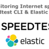 Speedtest CLI & Elastic Stackで回線速度を可視化・監視する