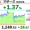 【3/18】相場雑感　FOMC無事通過でマザーズ来ました！