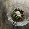 オクラとナスの冷やし蕎麦