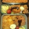 ケチャップご飯と揚げ物弁当