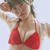 虹のコンキスタドール・岡田彩夢の推定Dカップ美乳水着画像【５】