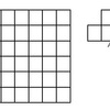 ６×６の方眼紙をある図形で被覆する問題（１）