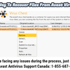 Easiest Way To Recover Files From Avast Virus Chest